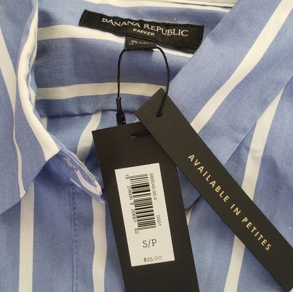 Parker tunic tie-cuff button down - Picture 2 of 6